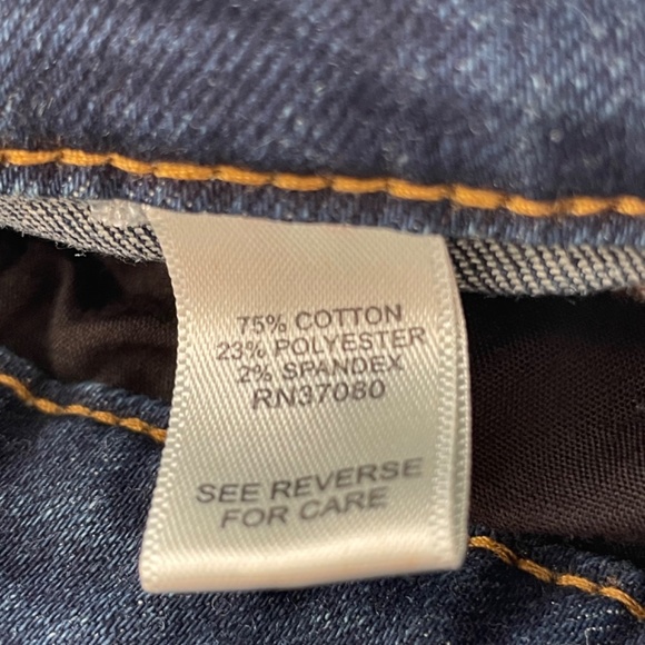 Cato Denim High Rise Wide Leg Cropped Jeans Size 10 - Picture 7 of 8